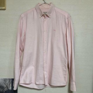 メゾンキツネ(MAISON KITSUNE')のメゾンキツネ BDシャツ ピンク 39(シャツ)