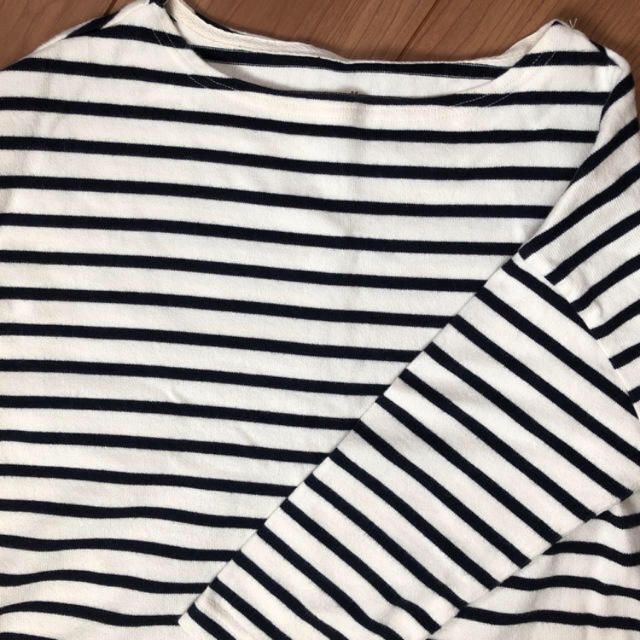 無印　ボーダーTシャツ メンズのトップス(Tシャツ/カットソー(七分/長袖))の商品写真