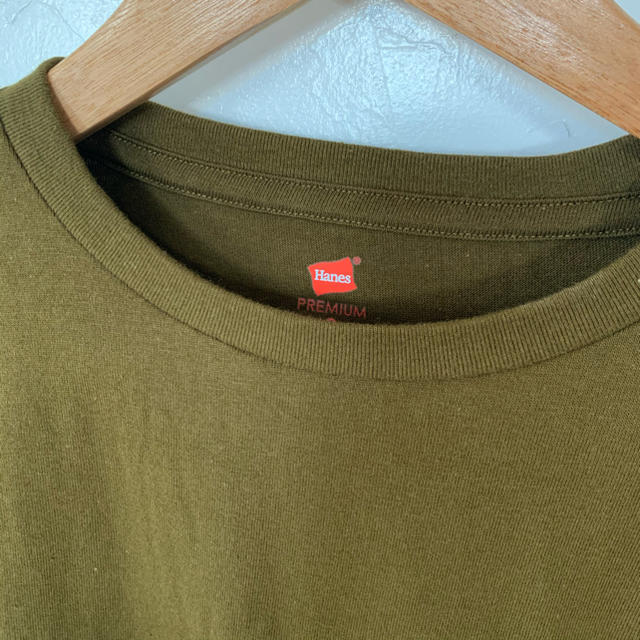 Hanes(ヘインズ)の新品 ヘインズ プレミアムライン tシャツ S レディースのトップス(Tシャツ(半袖/袖なし))の商品写真