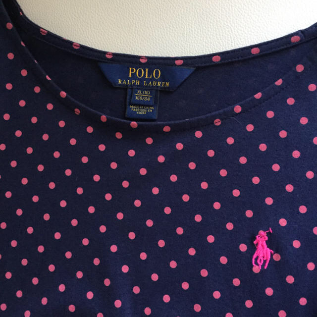 POLO RALPH LAUREN(ポロラルフローレン)のラルフローレン　ワンピース　160  美品 キッズ/ベビー/マタニティのキッズ服女の子用(90cm~)(ワンピース)の商品写真