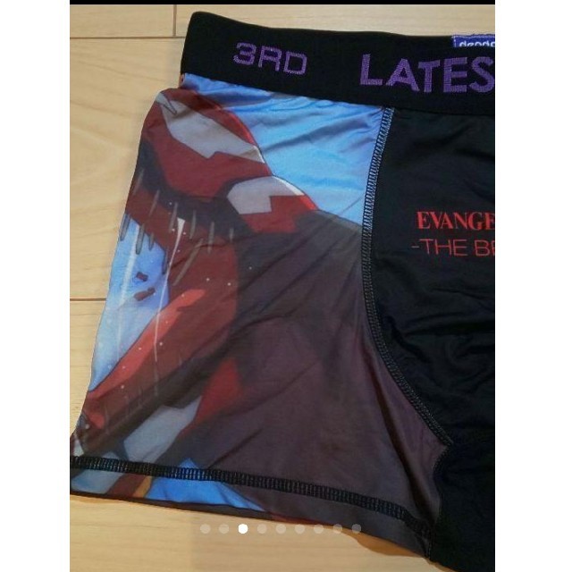 LATESHOW(レイトショー)の新品未使用 エヴァンゲリオン EVANGELION パンツ LATESHOW メンズのアンダーウェア(ボクサーパンツ)の商品写真