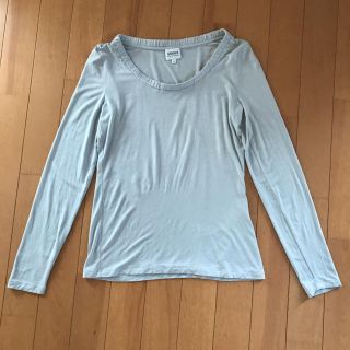 アルマーニ コレツィオーニ(ARMANI COLLEZIONI)のアルマーニ  コレツォーニ　高級　カットソー  長袖　美品(Tシャツ/カットソー(七分/長袖))