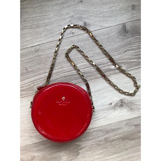 ケイトスペードニューヨーク(kate spade new york)の値下げ　再出品　ケイトスペード  エナメル　バッグ　クラッチ　ポシェット　美品(クラッチバッグ)