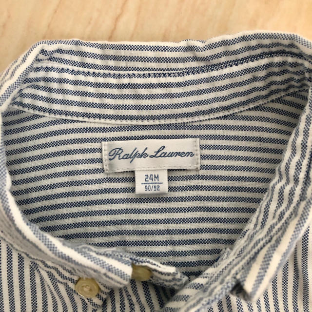 Ralph Lauren(ラルフローレン)の【りりー様専用】ラルフローレン キッズ ワイシャツ 90センチ キッズ/ベビー/マタニティのキッズ服男の子用(90cm~)(ドレス/フォーマル)の商品写真