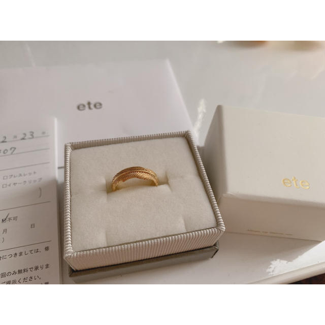 ete(エテ)のete  リング レディースのアクセサリー(リング(指輪))の商品写真