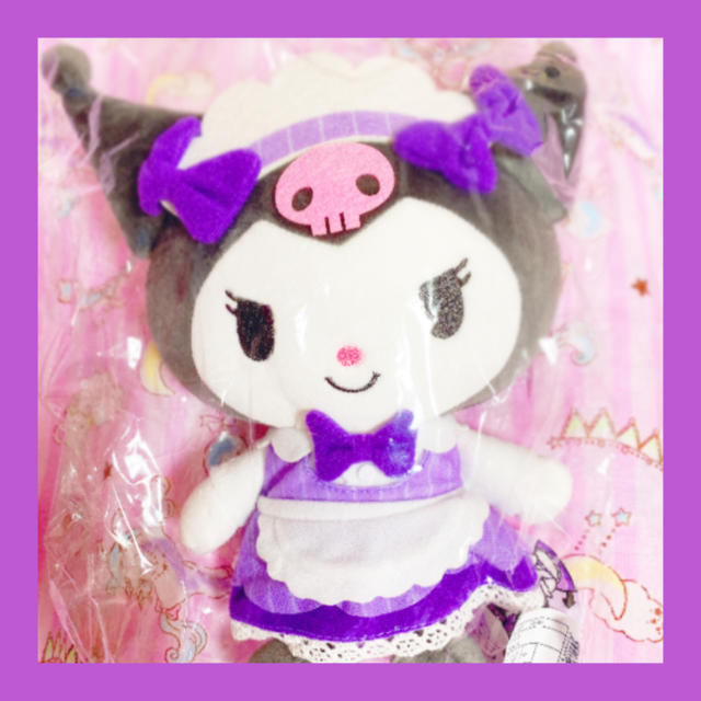 サンリオ ぬいぐるみ クロミ メイド 完売品 レア サンリオギフト サンリオ ぬいぐるみ クロミ メイド 完売品 レア サンリオギフト