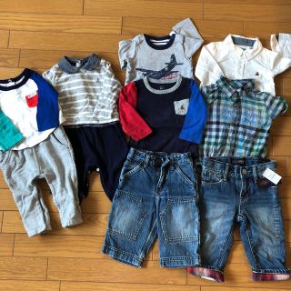 ベビーギャップ(babyGAP)のbabyGAP8点   男の子70  （新品含）(カバーオール)