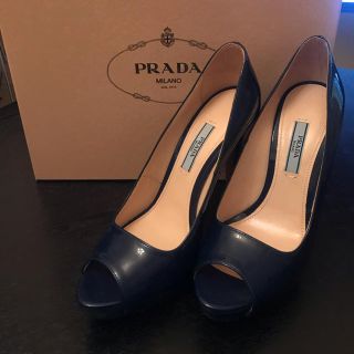 プラダ(PRADA)のプラダ  オープントゥパンプス(ハイヒール/パンプス)