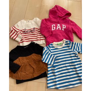 ベビーギャップ(babyGAP)のBaby GAP まとめ売り 女の子 80(トレーナー)