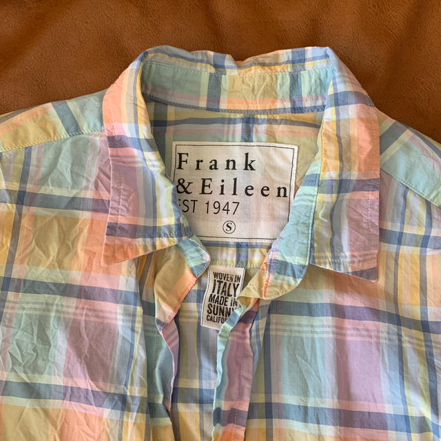 Frank&Eileen(フランクアンドアイリーン)のフランク&アイリーン　バリー　チェックシャツ レディースのトップス(シャツ/ブラウス(長袖/七分))の商品写真