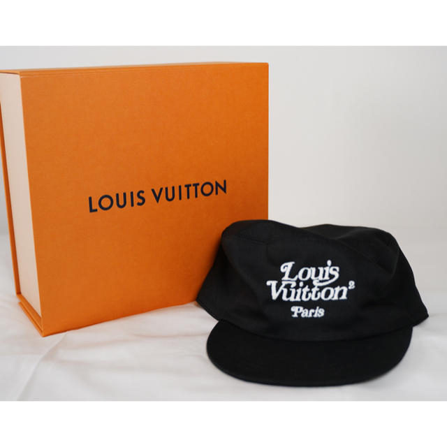 【時間指定不可】 LOUIS VUITTON - 【セール実施中！】ルイ・ヴィトン×Nigo 限定コラボ帽子 キャップ
