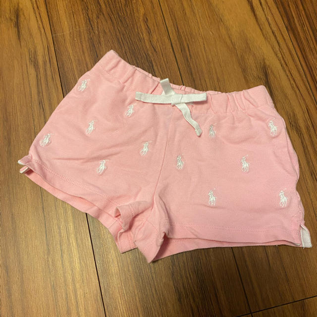 Ralph Lauren(ラルフローレン)のラルフローレン  ショートパンツ　ピンク　100㎝ キッズ/ベビー/マタニティのキッズ服女の子用(90cm~)(パンツ/スパッツ)の商品写真