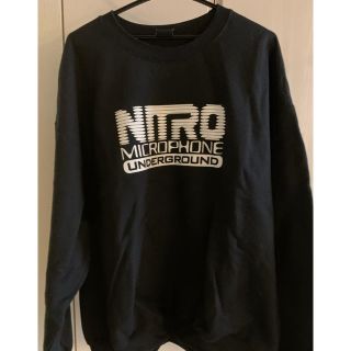 ナイトレイド(nitraid)のnitro microphone underground rap tees xl(スウェット)