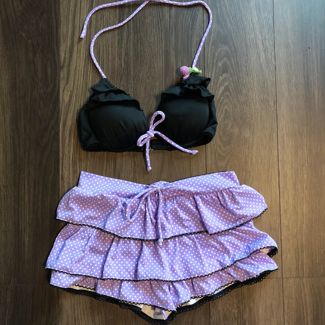 専用⭐️紫と黒の水着 レディースの水着/浴衣(水着)の商品写真