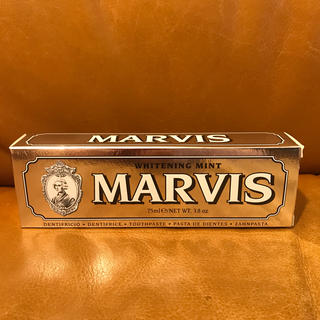 マービス(MARVIS)の＊新品未開封＊【MARVIS】ホワイトニングミント75ml(歯磨き粉)