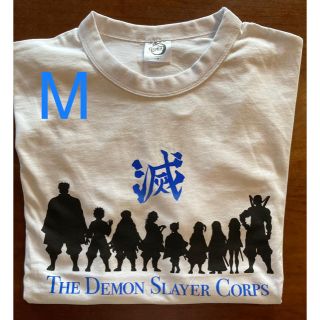 ジーユー(GU)のGU 鬼滅の刃 Tシャツ 柱 滅 白 M(Tシャツ/カットソー(半袖/袖なし))