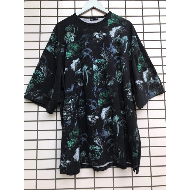 LAD MUSICIAN(ラッドミュージシャン)のLAD MUSICIAN FLOWER SKULL BIG T-SHIRT  メンズのトップス(Tシャツ/カットソー(半袖/袖なし))の商品写真