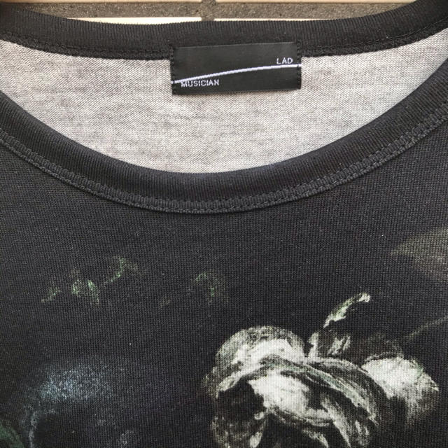 LAD MUSICIAN(ラッドミュージシャン)のLAD MUSICIAN FLOWER SKULL BIG T-SHIRT  メンズのトップス(Tシャツ/カットソー(半袖/袖なし))の商品写真