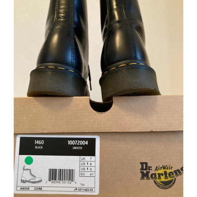 Dr.Martens(ドクターマーチン)の☆ドクターマーチン　8ホール ブーツ　1460 UK7 専用箱あり　送料込 メンズの靴/シューズ(ブーツ)の商品写真