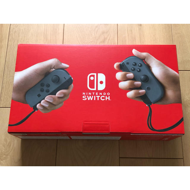 ゲーム【新品未使用】任天堂スイッチ Nintendo Switch グレー 保証書つき