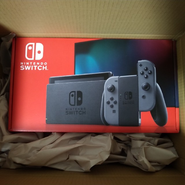 Nintendo switch本体 Joy-Con L/R グレー - 家庭用ゲーム機本体