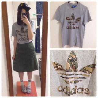 アディダス(adidas)のアディダス♡プリントT(Tシャツ/カットソー(半袖/袖なし))