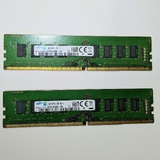 サムスン(SAMSUNG)のSamsung Memory DDR4-2133MHz 8GB×2枚(PC周辺機器)