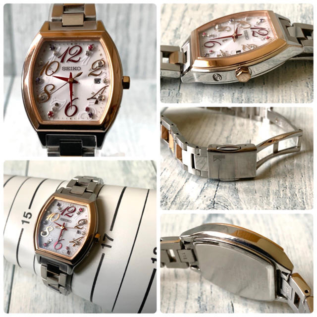 SEIKO(セイコー)の【希少】SEIKO ルキア ゴールド 1B22-0BB0 電波ソーラー 限定 レディースのファッション小物(腕時計)の商品写真