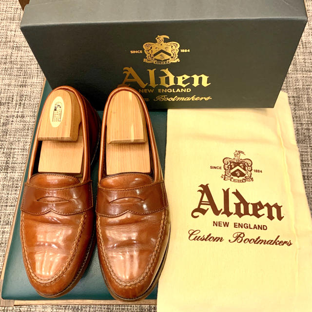 《Alden×BEAMS》99851ローファー 7Dカーフ