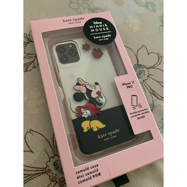 kate spade new york(ケイトスペードニューヨーク)のサリー様専用　ケイトスペードニューヨーク　iPhone11pro ケース　ミニー スマホ/家電/カメラのスマホアクセサリー(iPhoneケース)の商品写真