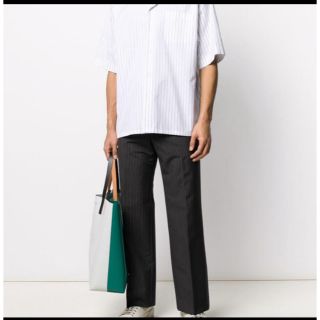 限界価格!MARNI マルニ 20SS ストライプオープンカラーシャツ 46