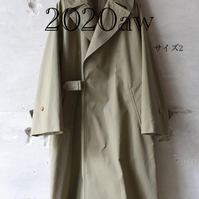 2020aw COMOLI コットンギャバ タイロッケンコート 【内祝い】 48020円