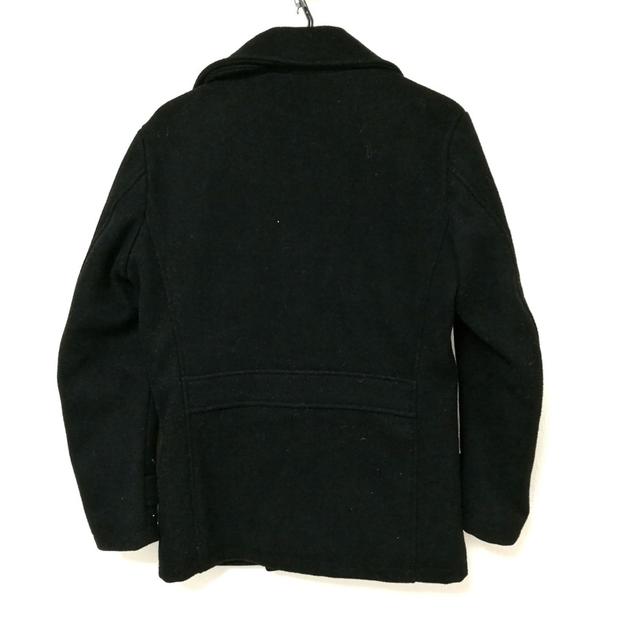 シップスジェットブルー Pコート メンズ 黒 メンズのジャケット/アウター(ピーコート)の商品写真