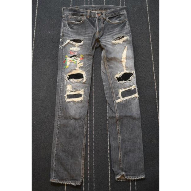 tetei テテイ ド根性デニムパンツ アウトレット価格セール