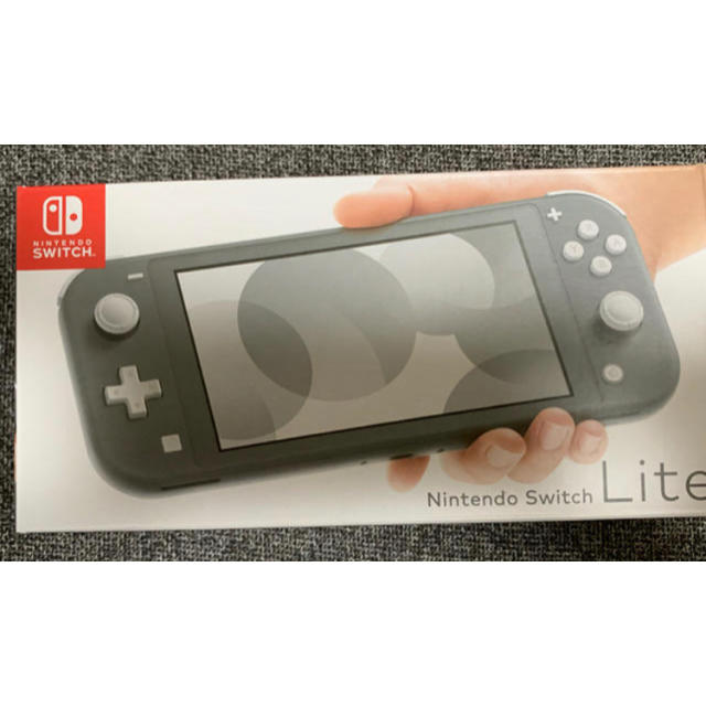 Nintendo Switch - 任天堂スイッチライトグレー（中古品）の通販 by un être spécial｜ニンテンドースイッチならラクマ