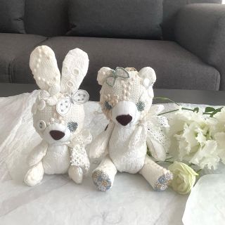 ミナペルホネン 白 ぬいぐるみの通販 16点 | mina perhonenの