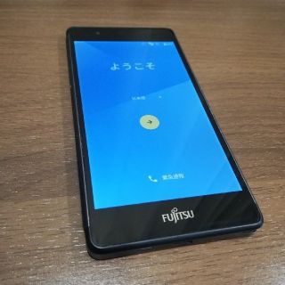 アローズ(arrows)のSIMフリー 富士通 arrows M03 ブラック(スマートフォン本体)