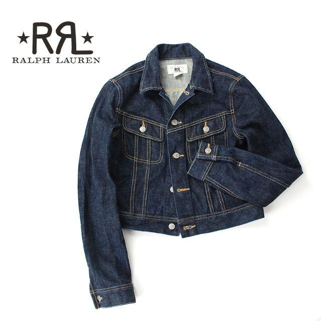 RRL ダブルアールエル　濃インディゴ クロップド デニムジャケット