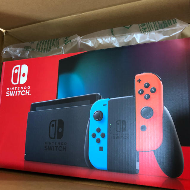 Switch新品未開封 Nintendo Switch ネオンブルー レッド 本体