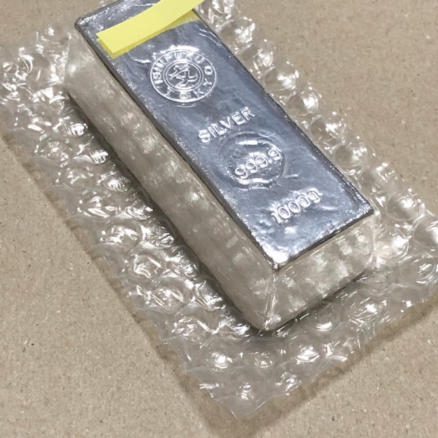 純銀インゴット1Kg 石副金属興業 地金 シルバー | www.innoveering.net