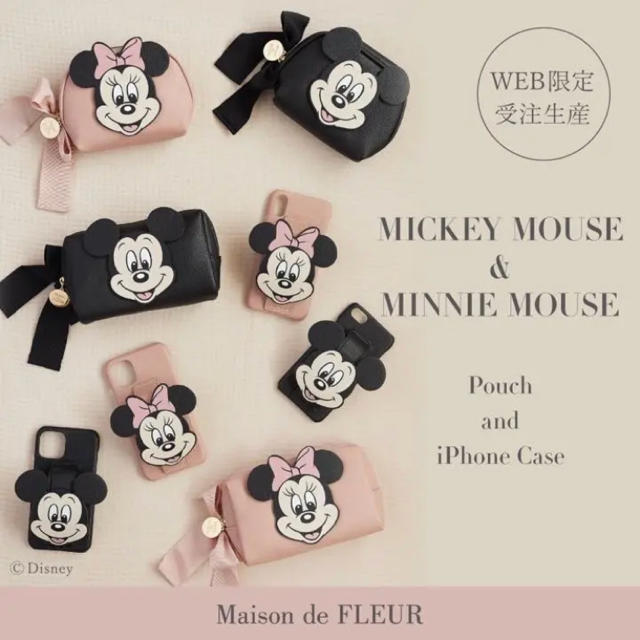 Maison de FLEUR - メゾンドフルール ミニー ミッキー iPhoneケース 7 ...