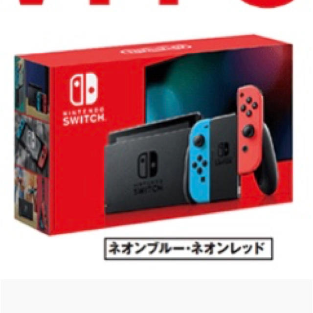 Nintendo Switch 本体　新品、未開封 エンタメ/ホビーのゲームソフト/ゲーム機本体(家庭用ゲーム機本体)の商品写真