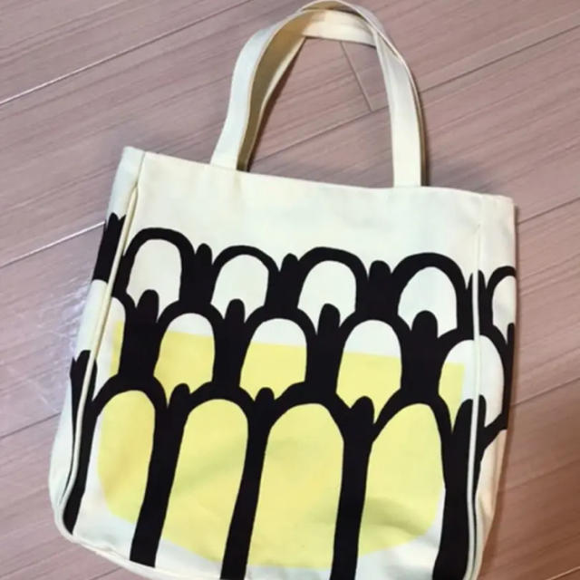 marimekko(マリメッコ)の美品★マリメッコ　キッピス　トートバッグ レディースのバッグ(トートバッグ)の商品写真