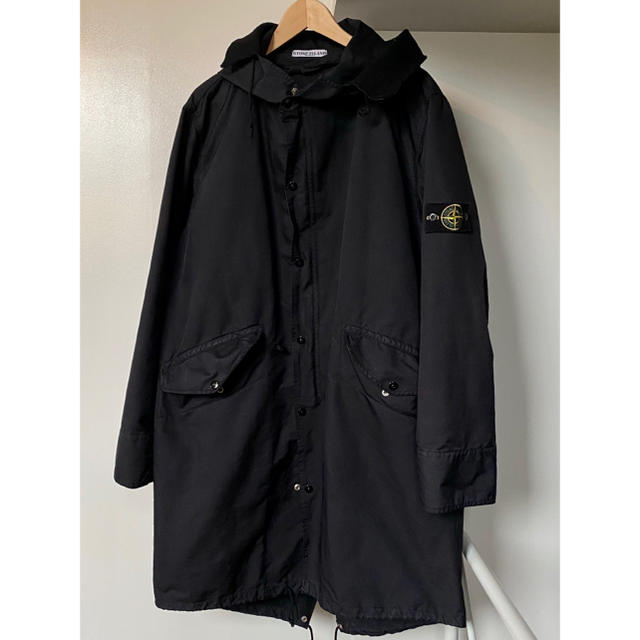 STONE ISLAND - たが様☆STONE ISLANDライナー付きモッズコート 黒 ...