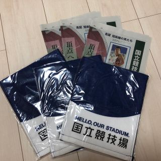 アシックス(asics)の国立競技場　記念マフラータオル(記念品/関連グッズ)