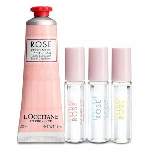 L'OCCITANE(ロクシタン)の新品未使用ロクシタンローズフレグランスカルテット コスメ/美容の香水(香水(女性用))の商品写真
