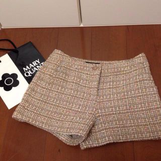 マリークワント(MARY QUANT)のMARY QUANT♡ツイードショーパン(ショートパンツ)