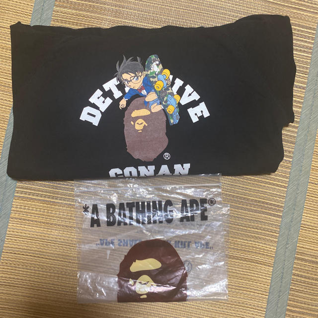 APE BAPE 名探偵コナン　CONAN パーカー　シャークパーカー　XL