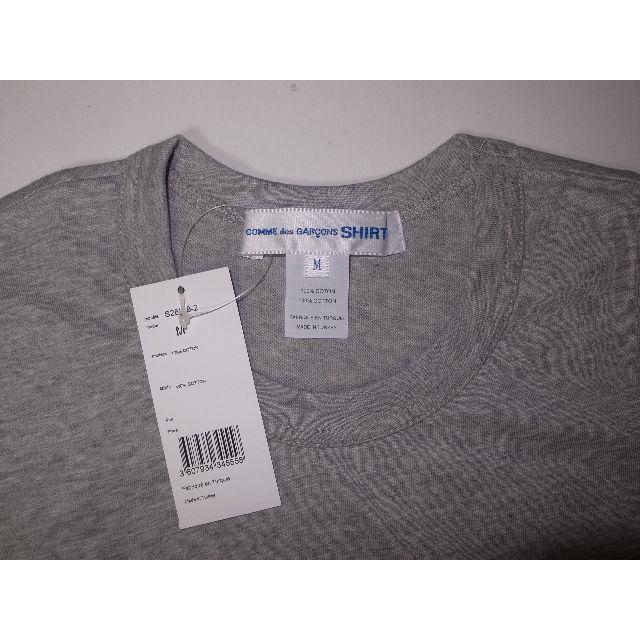 COMME des GARCONS(コムデギャルソン)のコムデギャルソン grey ロングTシャツ カットソー sizeM メンズのトップス(Tシャツ/カットソー(七分/長袖))の商品写真