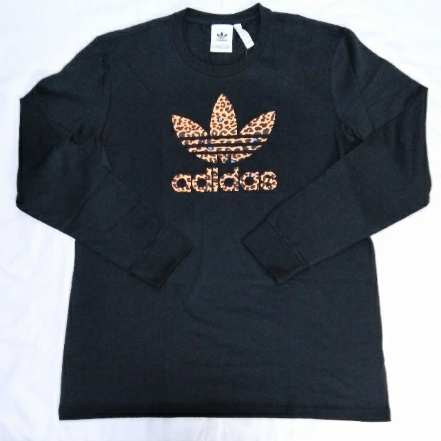 adidas(アディダス)の新品 3XL M adidas originals ロンT ヒョウ柄 2枚セット メンズのトップス(Tシャツ/カットソー(七分/長袖))の商品写真